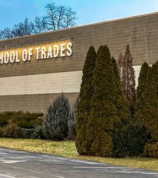 image of exterior view of the New Castle, PA campus