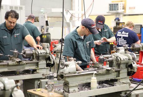 image of students working in lab
